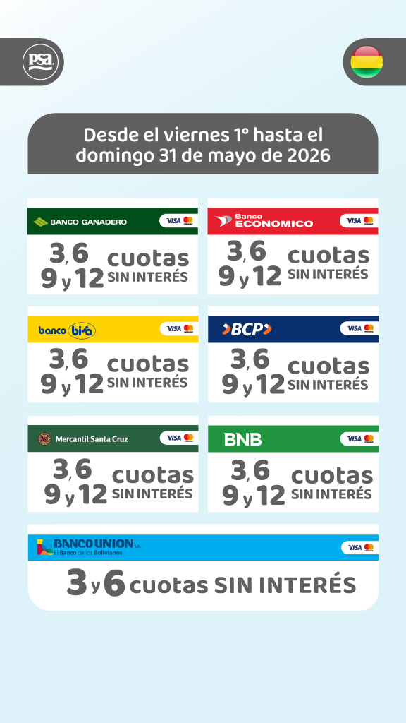 Promociones vigentes 